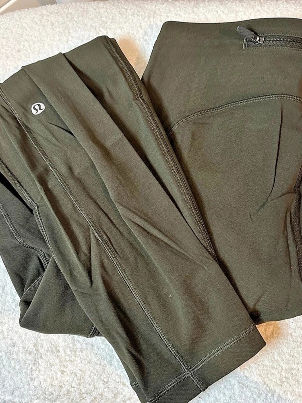 lululemon Fast and Free High-Rise Tight 25" Green